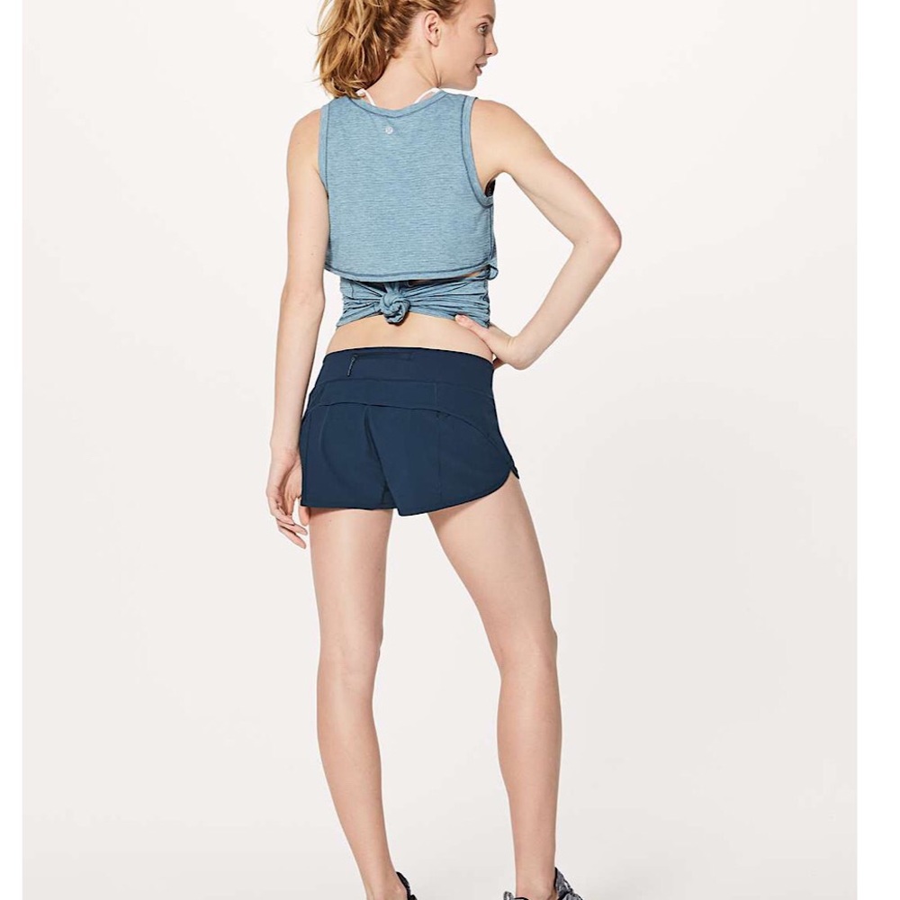 Lululemon Speed Shorts in Jaded